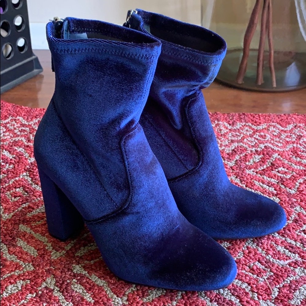 Steve Madden Velvet Booties
